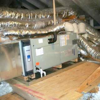 One of our precision installs with ductwork.